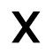 Tic Tac Toe X-blokkie